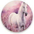 thumbnail image 1 of Unicorn Pink Field Coasters Absorbent Moisture Non-Slip Drink Coaster Ceramic Stone with Cork Base Desktop Protection Prevent Furniture Damage 4PCS Home Decor, 1 of 6