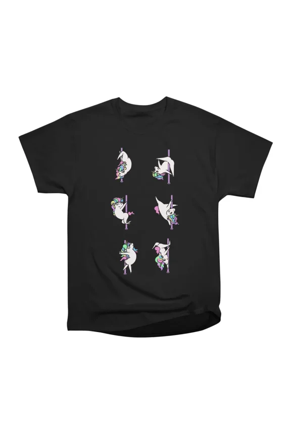 Unicorn Pole Dancing Club T-Shirt Tee Gift For Him Merch For Her Apparel For Friend