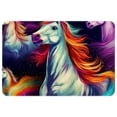 thumbnail image 1 of Unicorn Polyester Non-Slip Machine Washable Bath Rug Outdoor Carpet Bath Rugs, 1 of 6