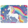 thumbnail image 1 of Unicorn Polyester Non-Slip Machine Washable Door Rug Game Mat Kitchen Rug Office Rugs, 1 of 6