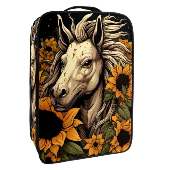 Unicorn Polyester Shoe Organizer Box | 23x31cm/9x12in Storage Solution for Shoes | Compact and Durable Container for Closet Organization