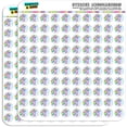 thumbnail image 1 of Unicorn Pony Rainbow Pink 200 1/2" (0.5") Planner Calendar Scrapbooking Crafting Stickers, 1 of 2