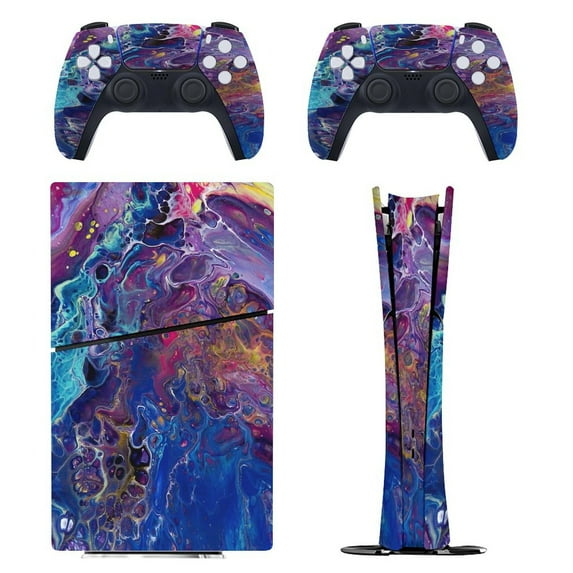 Unicorn Poop PS5/PS5 Pro/PS5 Slim Digital Disc Skin Sticker For Console And Controller Skins