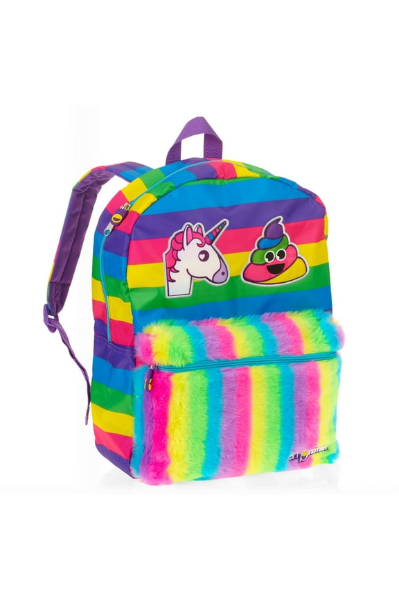 Unicorn Poop Plush Backpack