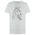 thumbnail image 1 of Unicorn Portrait Animal Art T-Shirt Men -Image by Shutterstock, Male XX-Large, 1 of 2