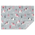 thumbnail image 1 of Unicorn Princess Castle Pattern Rectangle Tablecloth 60"x84",Waterproof Polyester Rectangle Table Cloth, Wipeable Spillproof Polyester Tablecloth for Dining, Camping, Indoor and Outdoor, 1 of 5