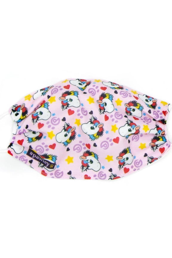 Unicorn Print Adjustable Face Masks (Single)