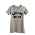 thumbnail image 1 of Unicorn Queen Women's Fashion Relaxed T-Shirt Tee Heather Tan Medium, 1 of 3
