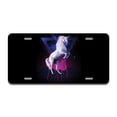 thumbnail image 1 of Unicorn Rave Aluminum License Plate| License Plate 12" X 6" Fits Any Car, Truck, SUV, RV, or Trailer | Made in The USA, 1 of 3