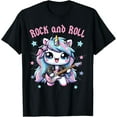 thumbnail image 1 of Unicorn Rock Star T-Shirt – Girls Rock and Roll Graphic Tee, 1 of 4