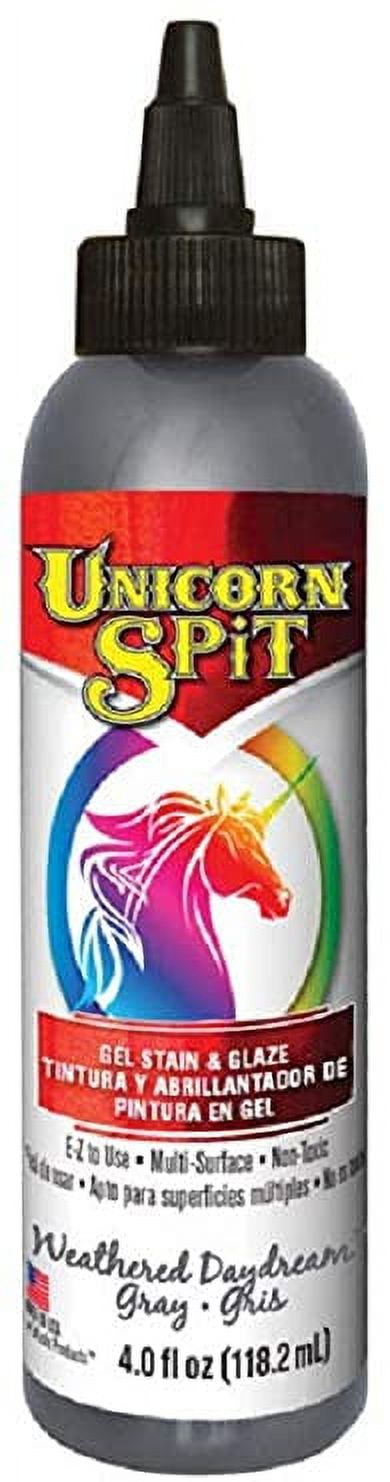 Unicorn SPiT 5770013 Gel Stain & Glaze, Weathered Daydream, 4 Ounce Bottle, Grey