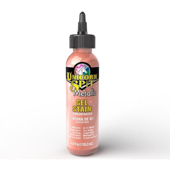 Unicorn Spit Sparkling Wood Stain & Glaze 4oz-Metallic Aphrodite 5775-7001