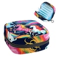 thumbnail image 1 of Unicorn Sanitary Napkin Pouch with Plush Velvet, Sponge, and Oxford Cloth - 4.7x6.6x6.6 in - Ideal for Storing Your Sanitary Napkins, 1 of 1