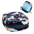thumbnail image 1 of Unicorn Sanitary Napkin Storage Bag Pouch, Period Bag Makeup Travel Bag Oxford Cloth Small Travel Toiletry Bag for Women, 4.7x6.6x6.6 in, 1 of 6