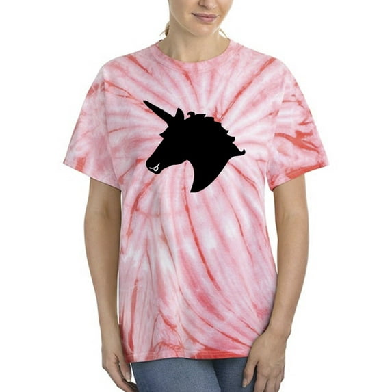 Unicorn Shadow Tie Dye Cyclone Women -Smartprints Designs, Female Large