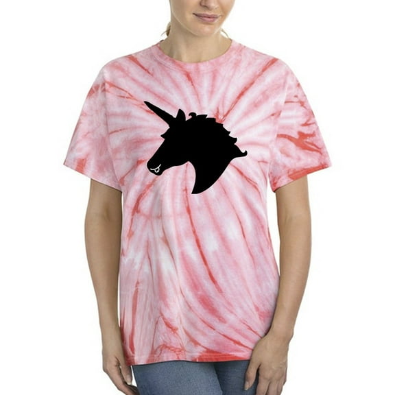 Unicorn Shadow Tie Dye Cyclone Women -Smartprints Designs, Female Medium