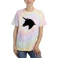 thumbnail image 1 of Unicorn Shadow Tie Dye Spiral Women -Smartprints Designs, Female Small, 1 of 2