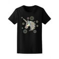 thumbnail image 1 of Unicorn Side View Colorful Head T-Shirt Women -Image by Shutterstock, Female Large, 1 of 2