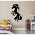 thumbnail image 1 of Unicorn Silhouette Magical Unicorns Uni Corn Wall Sticker Art Decal for Girls Boys Kids Room Bedroom Nursery Kindergarten House Fun Home Decor Stickers Wall Art Vinyl Decoration Size (10x6 inch), 1 of 3