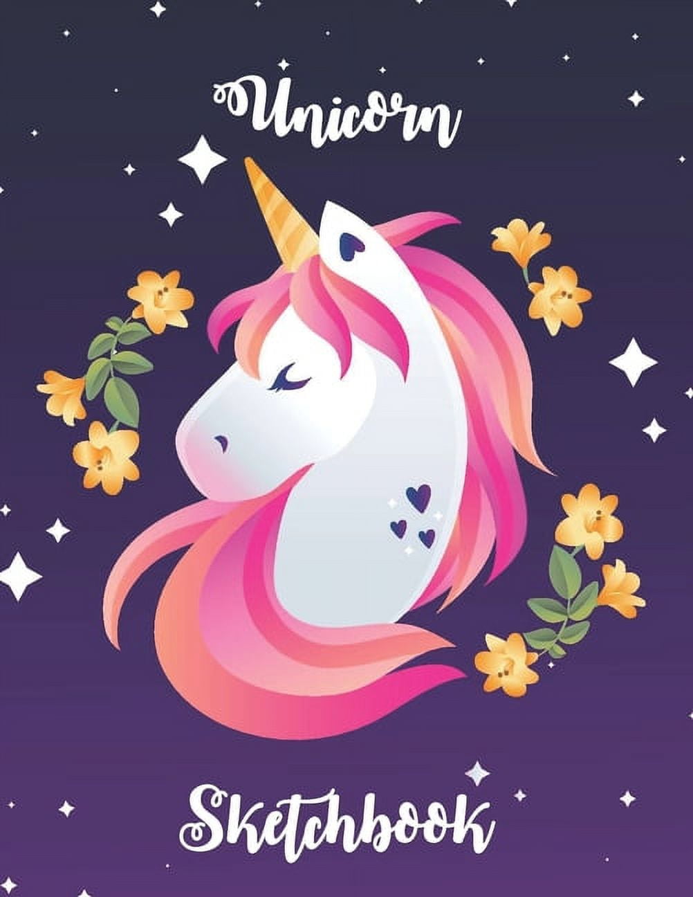 Unicorn Sketchbook: Cute Unicorn Sketchbook for girls (Other