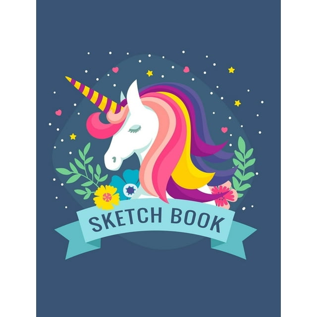 Unicorn Sketchbook: Notebook for Drawing, Writing, Painting, Sketching ...