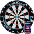 thumbnail image 1 of Unicorn Smartboard Bristle Dartboard - Bristle Board with Bluetooth LE Technology - 6 Steel-Tip Darts Included - 12 Players - Multiple Game Options - Online and Solo Play with Scorebuddy App, 1 of 5
