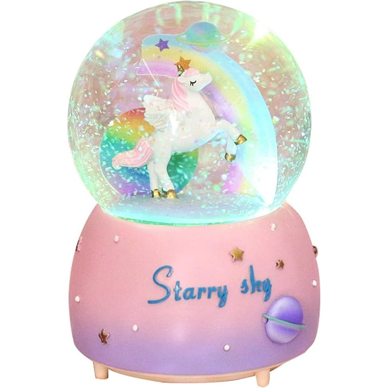 Musical snow globe for baby girl store