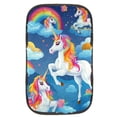 thumbnail image 1 of Unicorn Soft Comfortable Furry Printed Car Armrest Pad Mat Armrest Accessories 12.5x8.2 Inch, 1 of 6