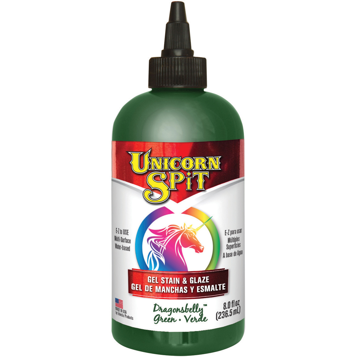 Unicorn SPiT Sparkling Gel Stain & Glaze – 4oz Sunset Sparkle Collection