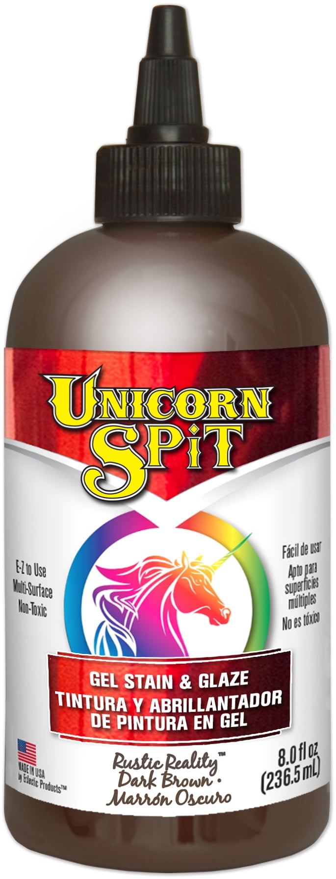 Unicorn Spit Gel Stain and Glaze, Rustic Reality, 8 fl oz