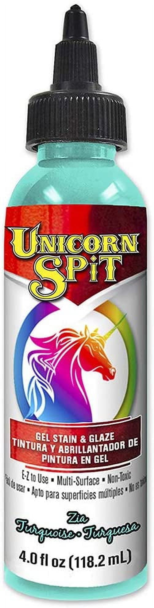 Unicorn Spit Gel Stain Glaze Paint in One Calypso Set Phoenix Fire Pixie Punk Pink Zia Teal 4 oz Size