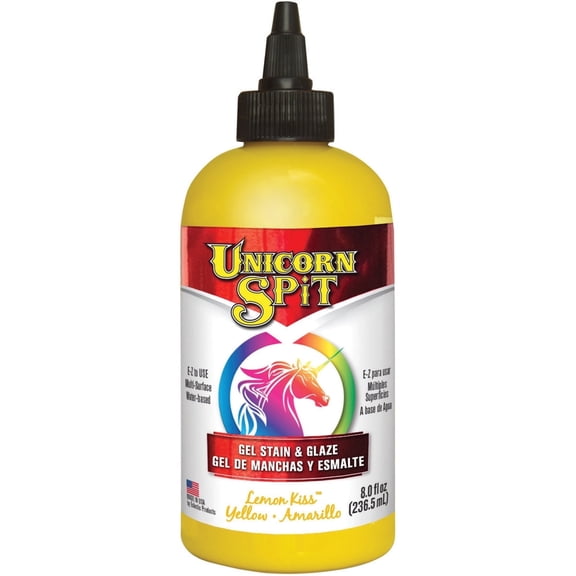 Unicorn Spit Wood Stain & Glaze 8oz-Lemon Kiss