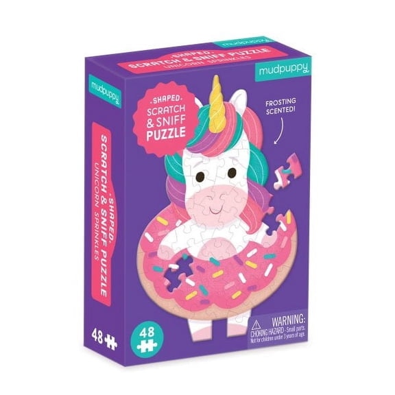 Unicorn Sprinkles 48 Piece Mini Scratch & Sniff Puzzle (Other)