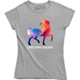 thumbnail image 1 of Unicorn Squad Fantasy Rainbow Magical Cute Fairy Tale Womens Tee Shirt, 1 of 4