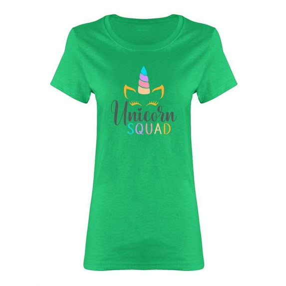 Unicorn Squad Quote Shaped T-Shirt Women -Image by Shutterstock, Female XX-Large