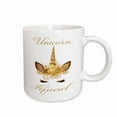thumbnail image 1 of 3drose, Unicorn Squad with a Pretty Image of a Gold Unicorn Face, 11oz Mug, 1 of 6