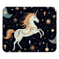 thumbnail image 1 of Unicorn Square Desk Mat Gaming Mouse Pad, 8.3x9.8 Inch Non-Slip Rubber Bottom Printed Design - Suitable for Office and Gaming, 1 of 6