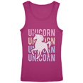 thumbnail image 1 of Unicorn Stacked Repeat Youth Girls Tank Top Bright Berry YSM, 1 of 1