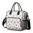 thumbnail image 1 of Unicorn and Star White Pattern Insulated Leakproof Lunch Box for Women, Large Lunch Bag for Tween Teen Adult, Loncheras Para Mujer for Work Beach Travel Picnic Camping, 1 of 6