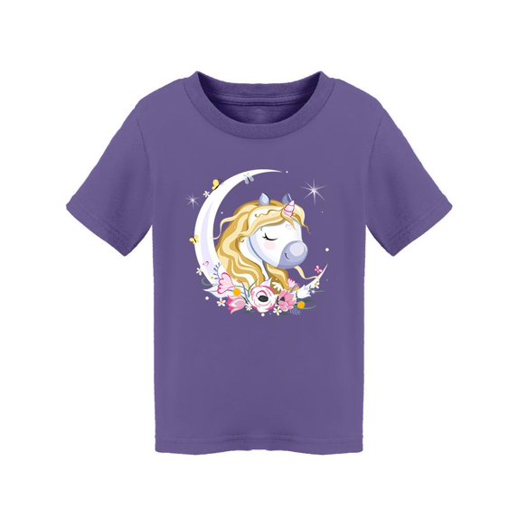 Unicorn, Stars And Moon T-Shirt Toddler -Image by Shutterstock, 2 Toddler
