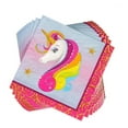 thumbnail image 1 of Various Unicorn Stars Disposable Napkins, 20 Count, 1 of 1