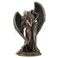 thumbnail image 1 of Unicorn Studios WU76855A4 Kiss of Death Antique Bronze Finish Winged Skeleton Statue, 1 of 3