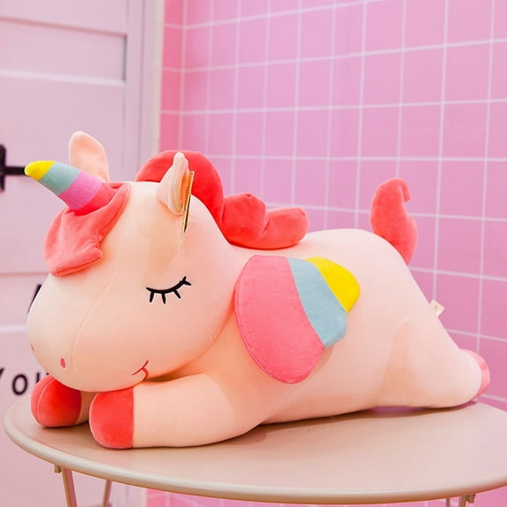 Unicorn Stuffed Animal, Cute Unicorn Plush Toy Gift for Toddler Girls