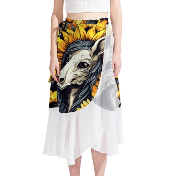 Unicorn Stunning Chiffon Summer Beach Dresses with Polyester Straps - for Sunny Days!