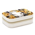 thumbnail image 1 of Unicorn Sunflower Velvet Portable Jewelry Stand with Removable Compartment – Display Case, Organizer, and Gift, 1 of 7