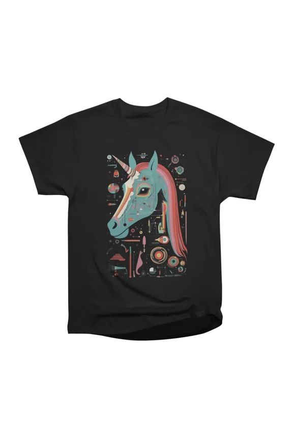 Unicorn System T-Shirt Tee Gift For Him Merch For Her Apparel For Friend
