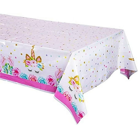 Unicorn Tablecloth Birthday- Unicorn Table Cover -
