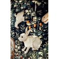 thumbnail image 1 of Unicorn Tapestry - Rabbit Detail Tapestry Textiles Poster Print - 18 x 24 in., 1 of 1
