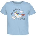thumbnail image 1 of Unicorn Too Magical for Words Toddler T Shirt Light Blue 3T, 1 of 1