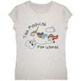 thumbnail image 1 of Unicorn Too Magical for Words Youth Girls T Shirt Birthday Cake YMD, 1 of 2